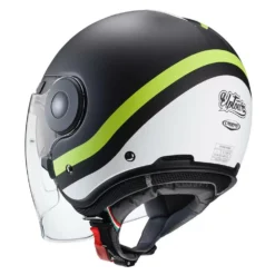 Caberg Uptown Chrono Matt Black Yellow Fluo Open Face Helmet -UFO Sales Store 0132979 1 04 jpg