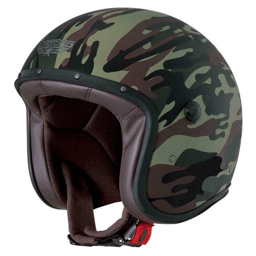 Caberg Freeride Commander Green Open Face Helmet 4 Caberg Freeride Commander Green Open Face Helmet - Image 4