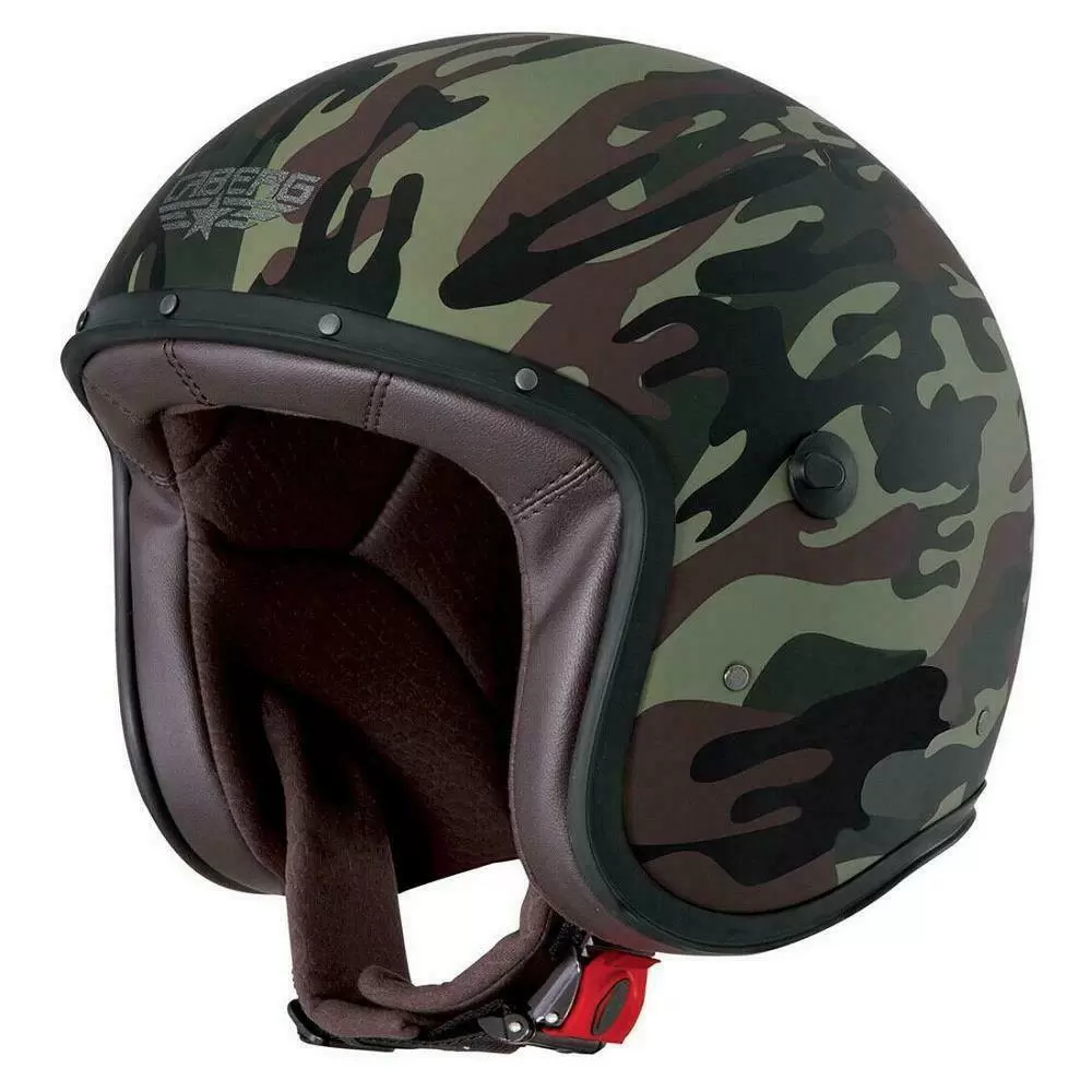 Caberg Freeride Commander Green Open Face Helmet 5 Caberg Freeride Commander Green Open Face Helmet - Image 5