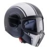 Caberg Ghost Legend Matt Black White Open Face Helmet 11 Caberg Ghost Legend Matt Black White Open Face Helmet -UFO Sales Store 0737792 1 1