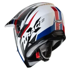 Caberg X-Trace Savana White Black Blue Red Full Face Helmet 16 Caberg X-Trace Savana White Black Blue Red Full Face Helmet -UFO Sales Store 0763890 1 03 1 jpg