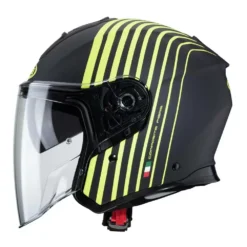 Caberg Flyon Bakari Matt Black Yellow Open Face Helmet -UFO Sales Store 0764149 1 02 jpg