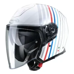 Caberg Flyon Bakari Open Face Helmet - White Silver -UFO Sales Store 0764194 1 01 jpg