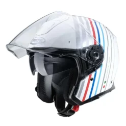 Caberg Flyon Bakari Open Face Helmet - White Silver -UFO Sales Store 0764194 1 03 jpg