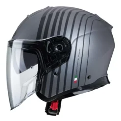 Caberg Flyon Bakari Matt Gunmetal Black Open Face Helmet -UFO Sales Store 0764248 1 02 jpg