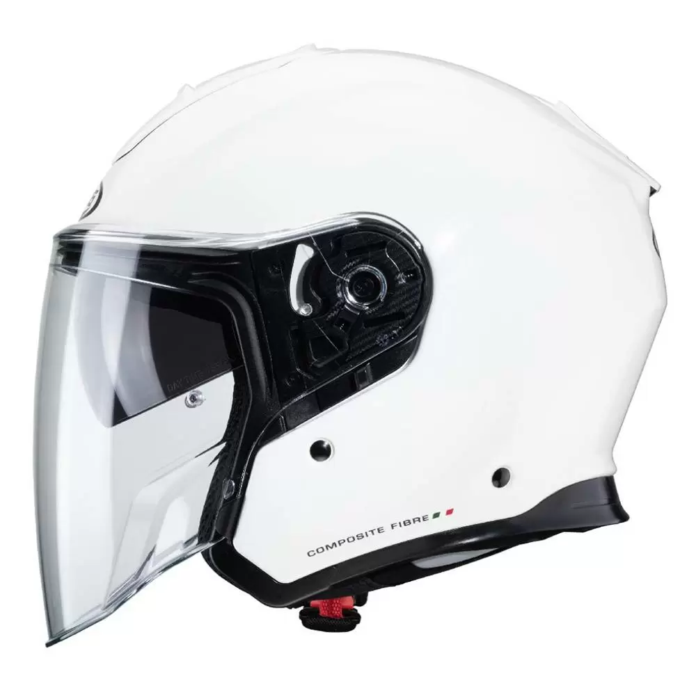 Caberg Flyon Open Face Helmet - White 7 Caberg Flyon Open Face Helmet - White - Image 7