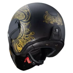 Caberg Ghost Open Face Helmet - Maori Matt Black Gold 18 Caberg Ghost Open Face Helmet - Maori Matt Black Gold -UFO Sales Store 0764446 1 04 jpg