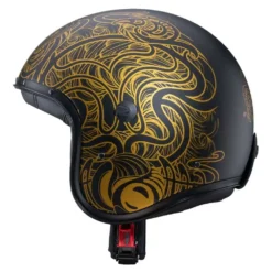 Caberg Freeride Maori Open Face Helmet - Matt Black Gold -UFO Sales Store 0764651 1 02 jpg