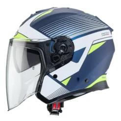 Caberg Flyon Rio Open Face Helmet - Matt Blue White Yellow Silver -UFO Sales Store 0782945 1 02 jpg