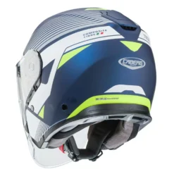 Caberg Flyon Rio Open Face Helmet - Matt Blue White Yellow Silver -UFO Sales Store 0782945 1 03 jpg