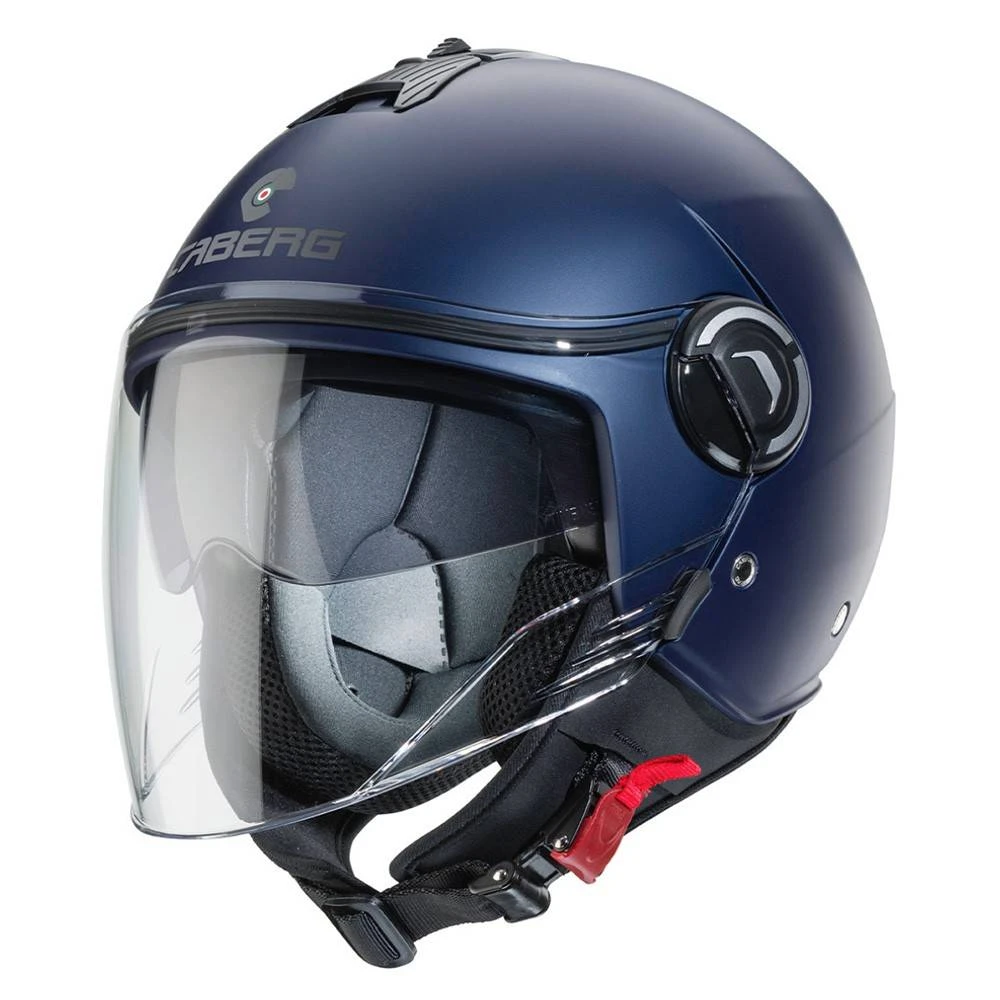 Caberg Riviera V4 Matt Blue Open Face Helmet 3 Caberg Riviera V4 Matt Blue Open Face Helmet - Image 3
