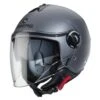 Caberg Riviera V4 Matt Gunmetal Open Face Helmet 16 Caberg Riviera V4 Matt Gunmetal Open Face Helmet -UFO Sales Store 0783225 1 01 1