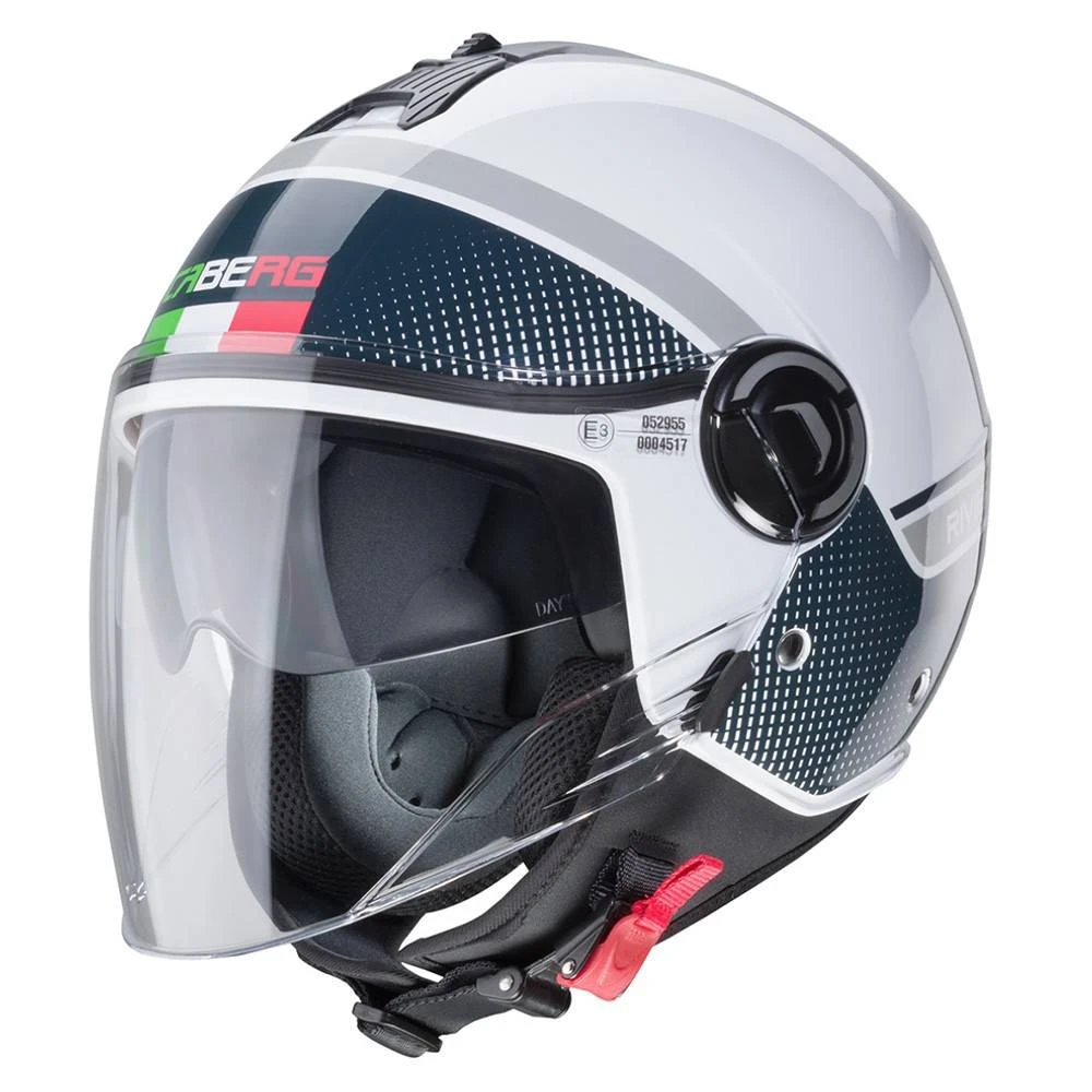 Caberg Riviera V4 Elite Italia Open Face Helmet 2 Caberg Riviera V4 Elite Italia Open Face Helmet - Image 2