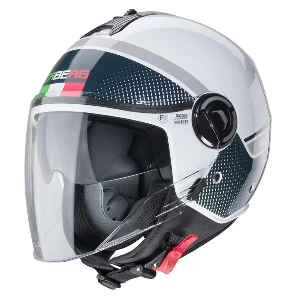 Caberg Riviera V4 Elite Italia Open Face Helmet 6 Caberg Riviera V4 Elite Italia Open Face Helmet - Image 6