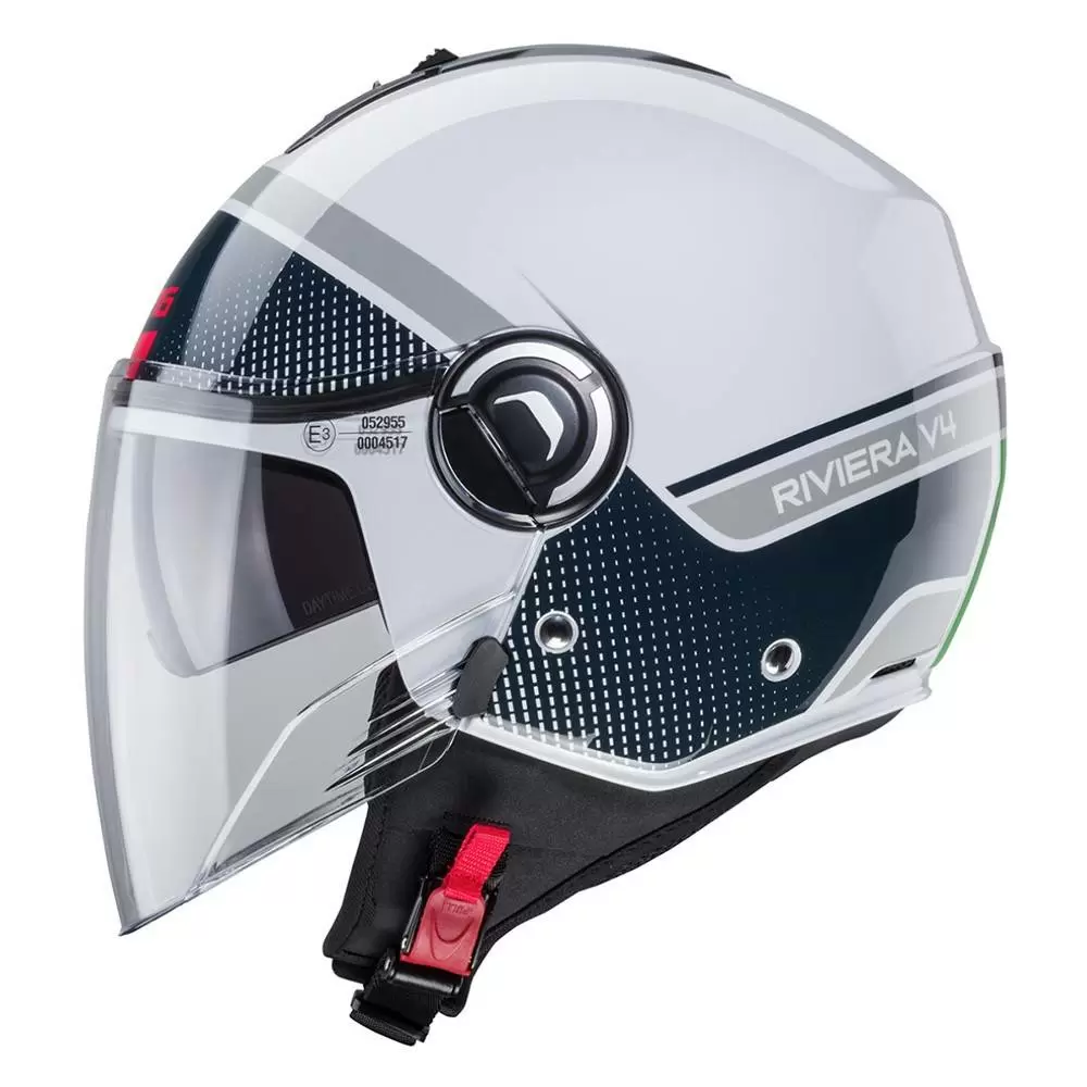 Caberg Riviera V4 Elite Italia Open Face Helmet 7 Caberg Riviera V4 Elite Italia Open Face Helmet - Image 7