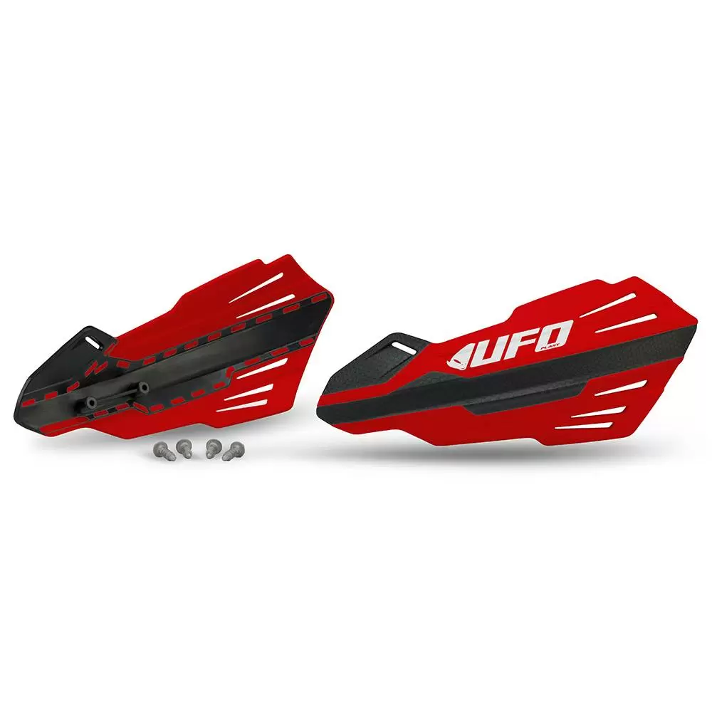 UFO Gas Gas MC MX Handguards Red Black 2 UFO Gas Gas MC MX Handguards Red Black - Image 2