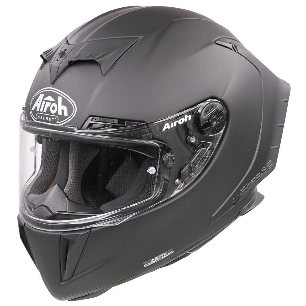Airoh GP 550 S Color Black Full Face Helmet 2 Airoh GP 550 S Color Black Full Face Helmet - Image 2