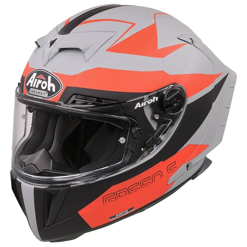 Airoh GP 550 S Vektor Orange Full Face Helmet 1 Airoh GP 550 S Vektor Orange Full Face Helmet