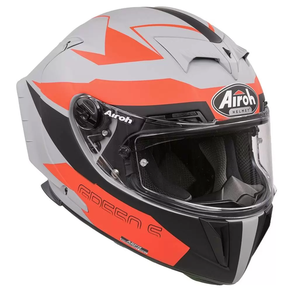 Airoh GP 550 S Vektor Orange Full Face Helmet 5 Airoh GP 550 S Vektor Orange Full Face Helmet - Image 5