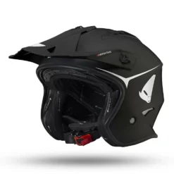 UFO Sheratan Open Face Helmet - Jet Black -UFO Sales Store he140 k 02 4 jpg