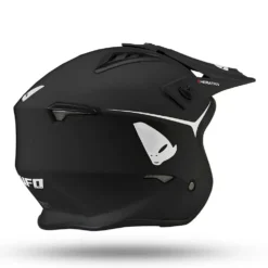 UFO Sheratan Open Face Helmet - Jet Black -UFO Sales Store he140 k 03 4 jpg