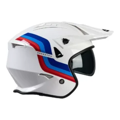 UFO Sheratan Jet Open Face Helmet - White Red Blue 27 UFO Sheratan Jet Open Face Helmet - White Red Blue -UFO Sales Store he147 09 jpg