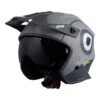 UFO Sheratan Jet Open Face Helmet - Grey -UFO Sales Store he148 01 1
