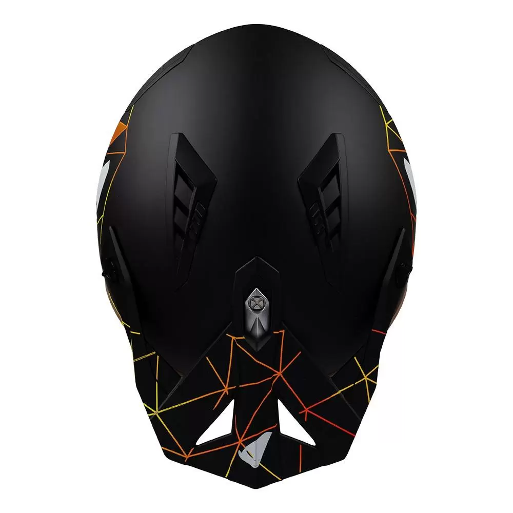 UFO Sheratan Net Open Face Helmet - Jet Black 12 UFO Sheratan Net Open Face Helmet - Jet Black - Image 12