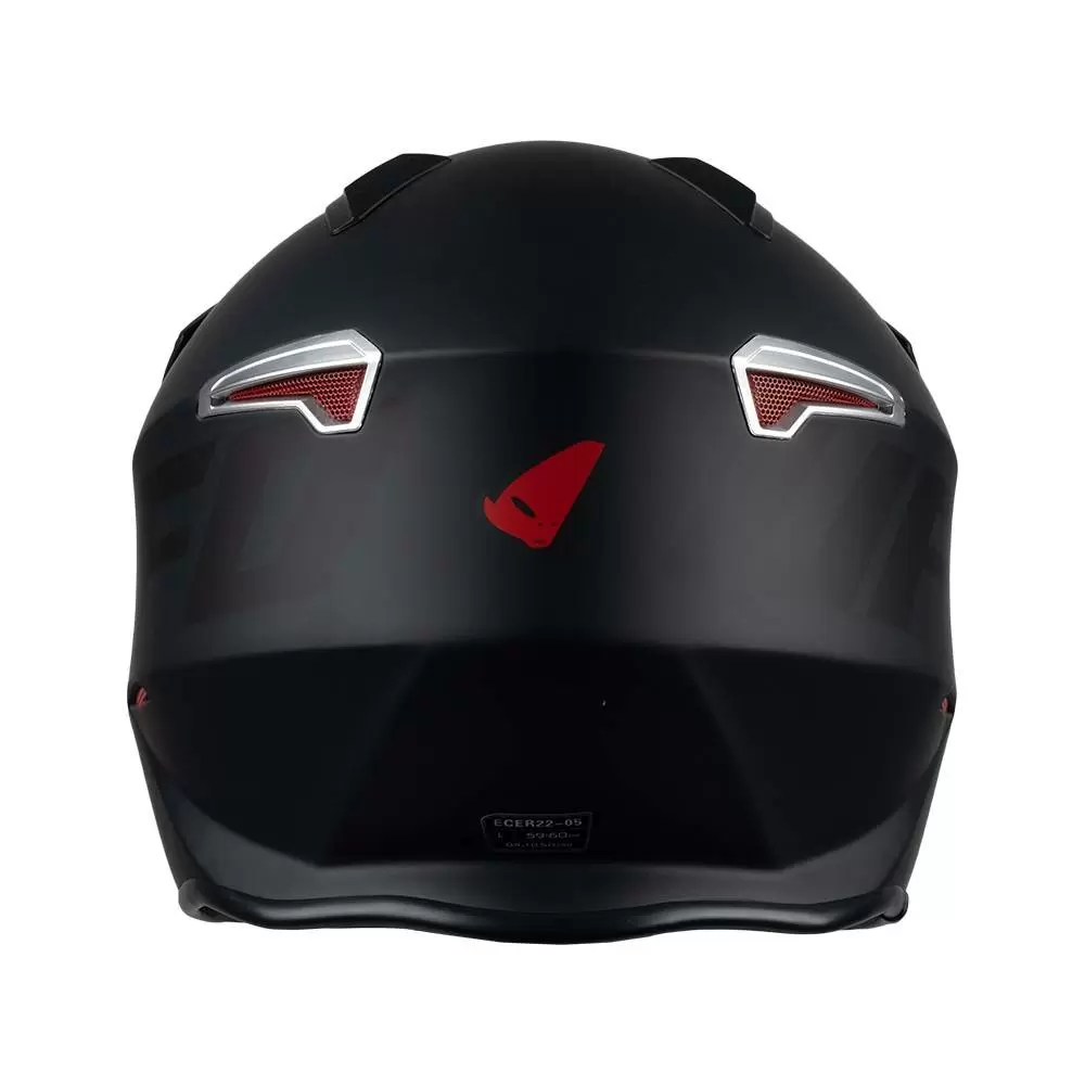 UFO Sheratan Jet Open Face Helmet - Matt Black 11 UFO Sheratan Jet Open Face Helmet - Matt Black - Image 11