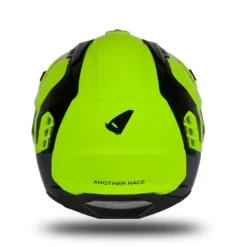 UFO Sheratan Neon Yellow Black Jet Open Face Helmet -UFO Sales Store he183 01 jpg
