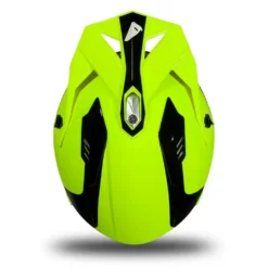 UFO Sheratan Neon Yellow Black Jet Open Face Helmet -UFO Sales Store he183 08 jpg