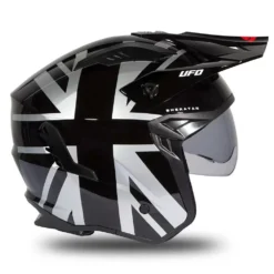 UFO Sheratan Black Grey Red Gloss Jet Open Face Helmet 25 UFO Sheratan Black Grey Red Gloss Jet Open Face Helmet -UFO Sales Store he184 01 jpg