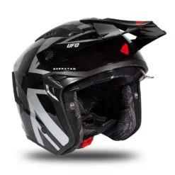 UFO Sheratan Black Grey Red Gloss Jet Open Face Helmet 23 UFO Sheratan Black Grey Red Gloss Jet Open Face Helmet -UFO Sales Store he184 03 jpg