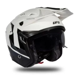 UFO Sheratan White Black Gloss Jet Open Face Helmet 24 UFO Sheratan White Black Gloss Jet Open Face Helmet -UFO Sales Store he185 04 jpg