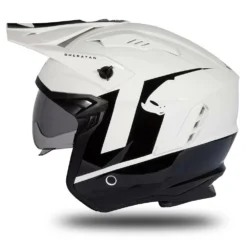 UFO Sheratan White Black Gloss Jet Open Face Helmet 18 UFO Sheratan White Black Gloss Jet Open Face Helmet -UFO Sales Store he185 10 jpg