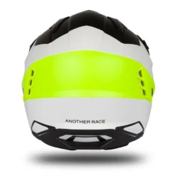 UFO Sheratan White Black Neon Yellow Matt Jet Open Face Helmet -UFO Sales Store he186 11 jpg