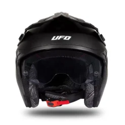 UFO Sheratan Black Red Matt Jet Open Face Helmet 22 UFO Sheratan Black Red Matt Jet Open Face Helmet -UFO Sales Store he187 04 jpg