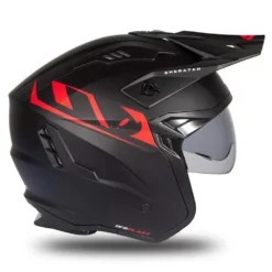 UFO Sheratan Black Red Matt Jet Open Face Helmet 18 UFO Sheratan Black Red Matt Jet Open Face Helmet -UFO Sales Store he187 08 jpg