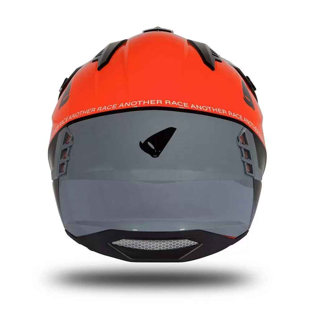 UFO Sheratan Red Black Grey Gloss Jet Open Face Helmet 13 UFO Sheratan Red Black Grey Gloss Jet Open Face Helmet - Image 13