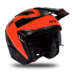 UFO Sheratan Red Black Grey Gloss Jet Open Face Helmet 22 UFO Sheratan Red Black Grey Gloss Jet Open Face Helmet -UFO Sales Store he188 05 jpg