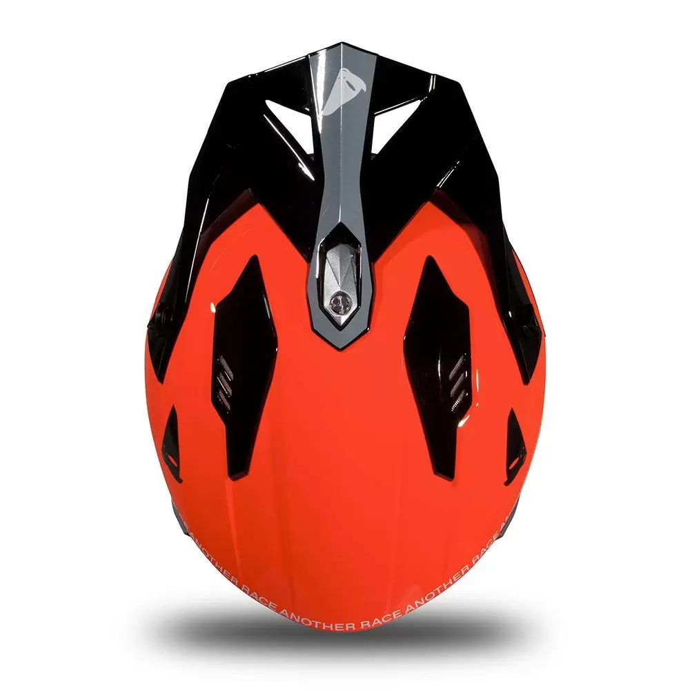 UFO Sheratan Red Black Grey Gloss Jet Open Face Helmet 3 UFO Sheratan Red Black Grey Gloss Jet Open Face Helmet - Image 3