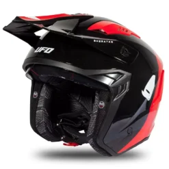 UFO Sheratan Red Black Gloss Jet Open Face Helmet 15 UFO Sheratan Red Black Gloss Jet Open Face Helmet -UFO Sales Store he189 11 jpg