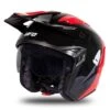 UFO Sheratan Red Black Gloss Jet Open Face Helmet -UFO Sales Store he189 12