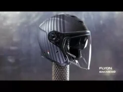 Caberg Flyon Bakari Matt Gunmetal Black Open Face Helmet -UFO Sales Store hqdefault 3 64 jpg