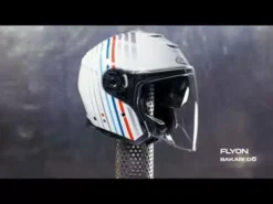 Caberg Flyon Bakari Open Face Helmet - White Silver -UFO Sales Store hqdefault 3 65 jpg