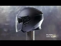 Caberg Flyon Open Face Helmet - Matt Black -UFO Sales Store hqdefault 3 66 jpg
