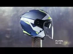 Caberg Flyon Rio Open Face Helmet - Matt Blue White Yellow Silver -UFO Sales Store hqdefault 3 69 jpg