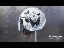 Caberg Riviera V4 Muse Open Face Helmet -UFO Sales Store hqdefault 3 91 jpg