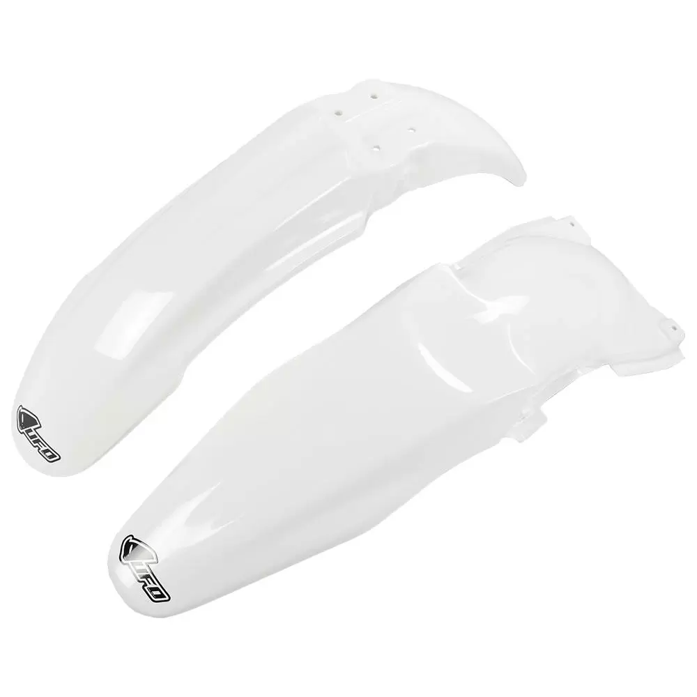 UFO Fender Kit Kawasaki KXF 250 450 White 1 UFO Fender Kit Kawasaki KXF 250 450 White