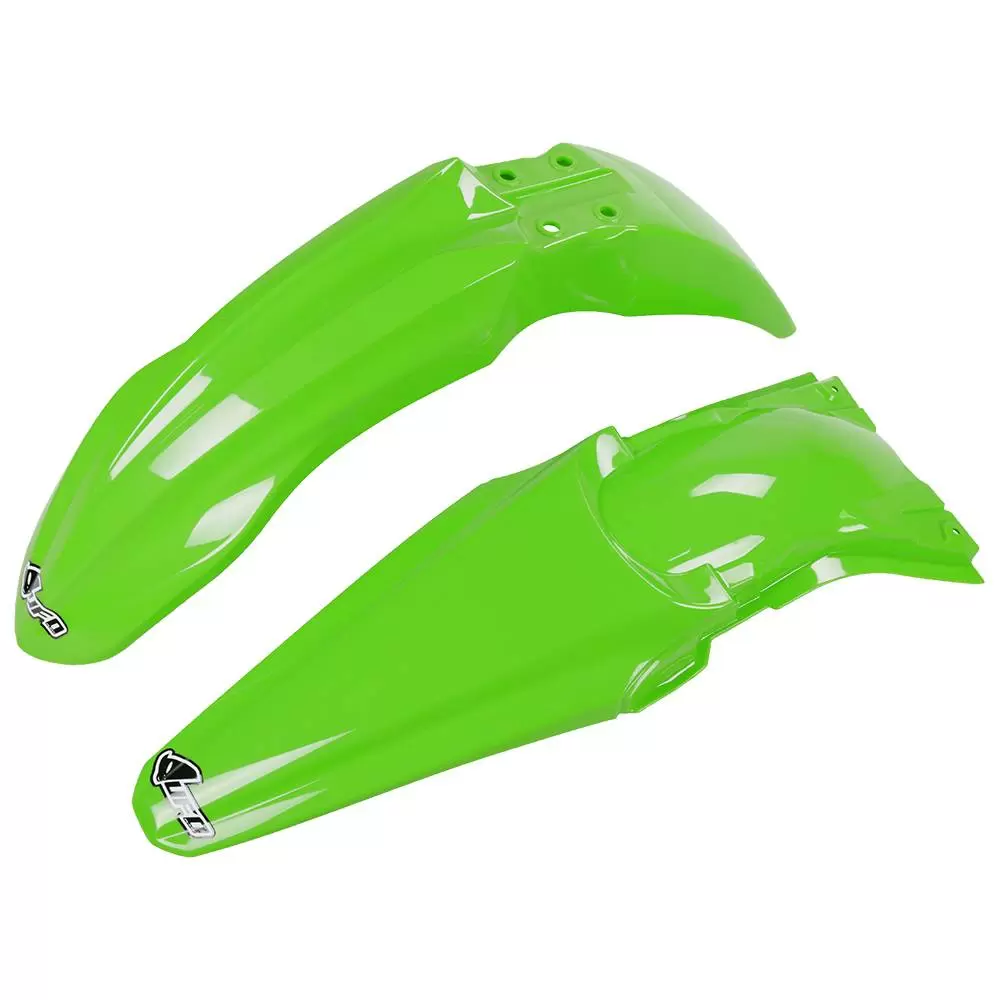 UFO Fender Kit Kawasaki KXF 250 KX Green 1 UFO Fender Kit Kawasaki KXF 250 KX Green